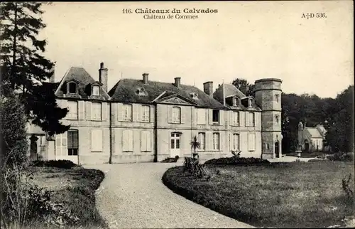 Ak Commes Calvados, Le Chateau