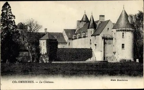 Ak Colombières Calvados, Le Chateau