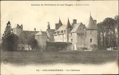 Ak Colombières Calvados, Le Chateau