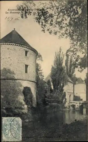 Ak Fontenay Trésigny Seine et Marne, La Houssaye