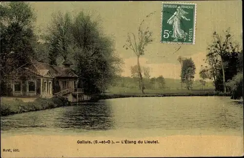 Ak Galluis Yvelines, L'Etang du Lieutel