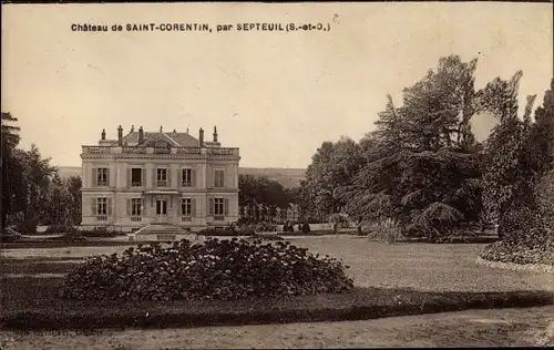 Ak Septeuil Yvelines, Chateau de Saint Corentin