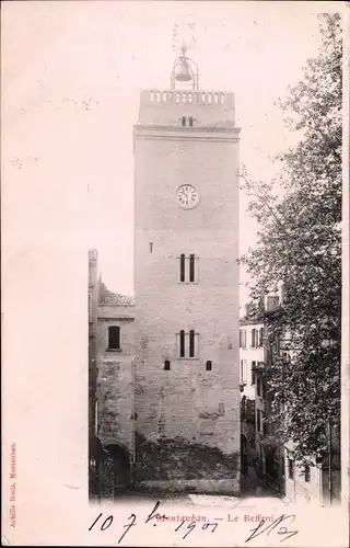 Ak Montauban Tarn et Garonne, Le Beffroi