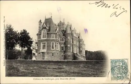 Ak Sylvains Lès Moulins Eure, Château de Coulonges