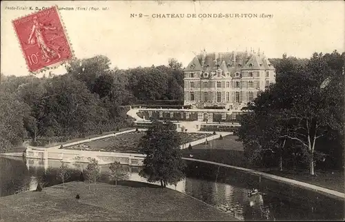 Ak Condé sur Iton Eure, Le Chateau