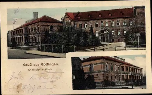 Ak Göttingen in Niedersachsen, Chirurgische Klinik