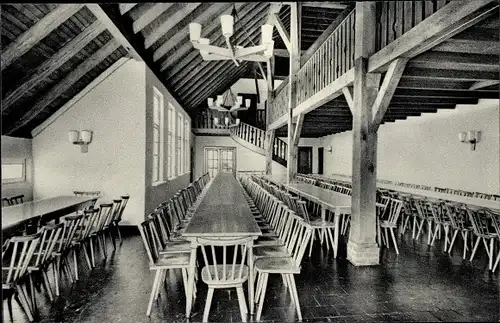 Ak Nordseebad Langeoog Ostfriesland, Jugendherberge, Tagesraum