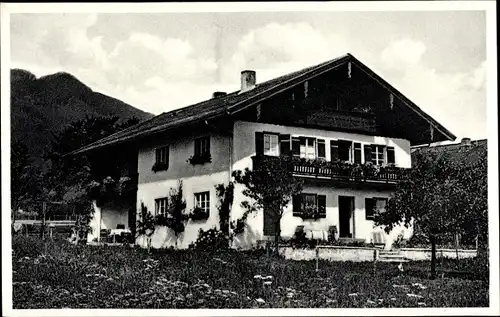 Ak Aufham Anger in Oberbayern, Haus Geschwendter