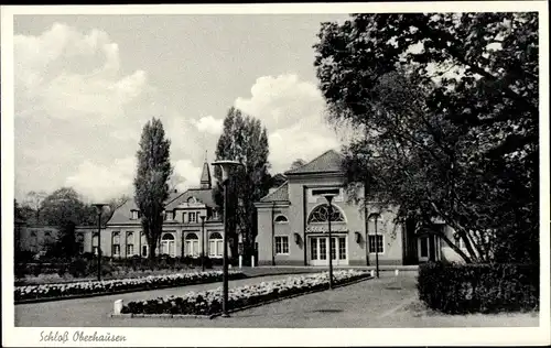 Ak Alt Oberhausen Oberhausen im Ruhrgebiet, Blick auf das Schloss