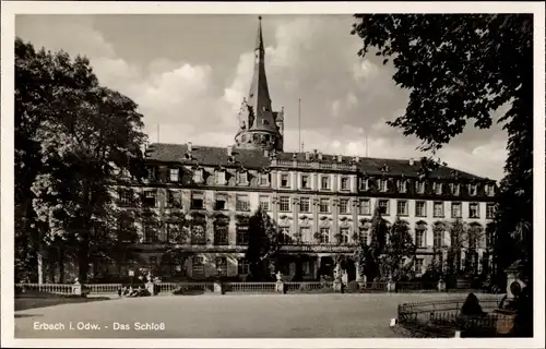 Ak Erbach im Odenwald Hessen, Schloss