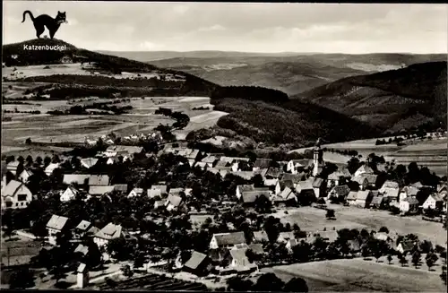 Ak Strümpfelbrunn Waldbrunn Odenwald, Fliegeraufnahm