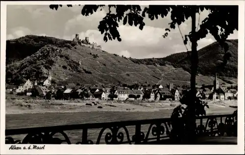 Ak Alken an der Mosel, Panorama