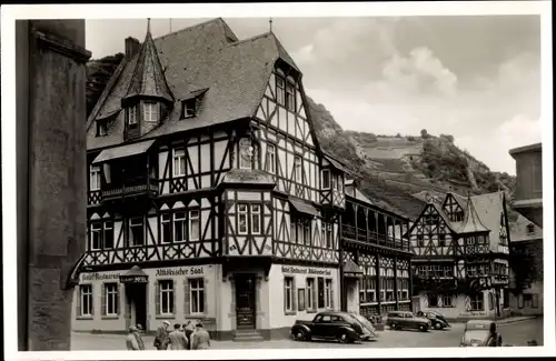 Ak Bacharach am Rhein, Marktplatz