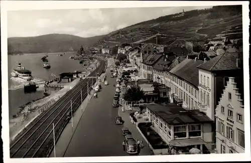 Ak Rüdesheim am Rhein, Rheinstraße