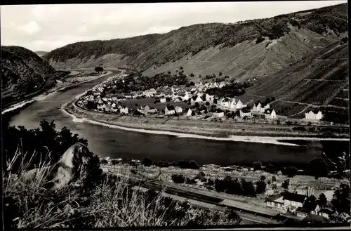 Ak Oberfell an der Mosel, Panorama