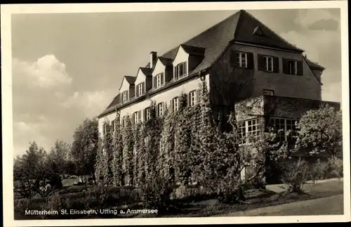 Ak Utting am Ammersee Oberbayern, Mütterheim, St. Elisabeth