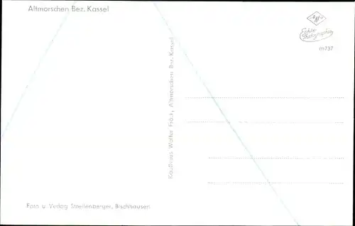 Ak Altmorschen Morschen Hessen, Gesamtansicht