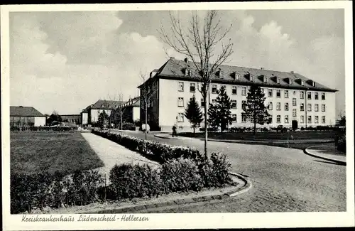 Ak Hellersen Lüdenscheid im Märkischen Kreis, Kreiskrankenhaus