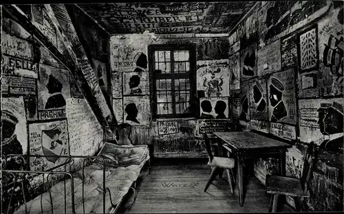 Ak Heidelberg, Alte Universität, Karzer, Palais Royal