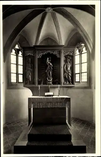 Ak Ergersheim Neustadt an der Aisch Mittelfranken, St. Stephanskapelle