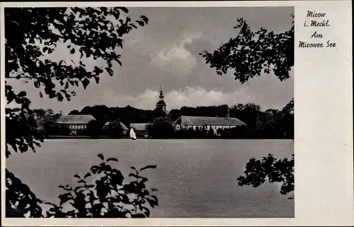 Ak Mirow Mecklenburgische Seenplatte, Mirower See