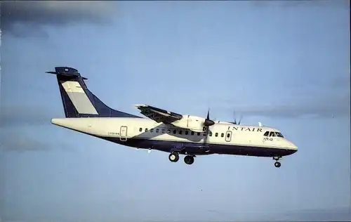 Ak Kanadisches Passagierflugzeug, Intair,  Aerospatiale Aeritalia ATR 42-300 C-FIQN MSN 118