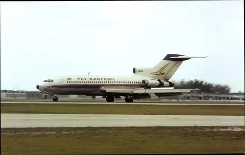 Ak Amerikanisches Passagierflugzeug, Eastern Airlines, Boeing 727