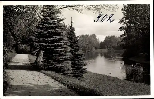 Ak Polczyn Zdrój Bad Polzin Pommern, Partie am Brodesee