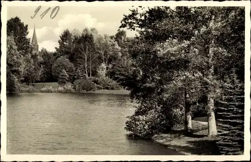 Ak Polczyn Zdrój Bad Polzin Pommern, Partie am Brodesee