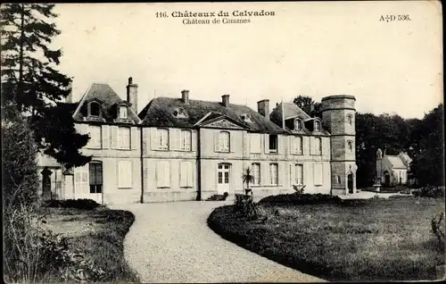 Ak Commes Calvados, Le Chateau