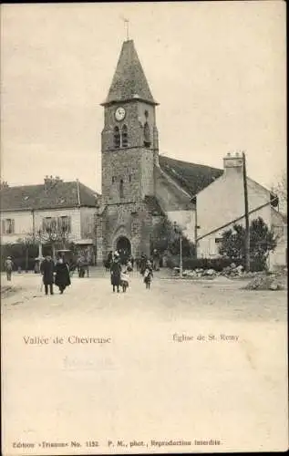 Ak Saint Rémy lès Chevreuse Yvelines, Eglise