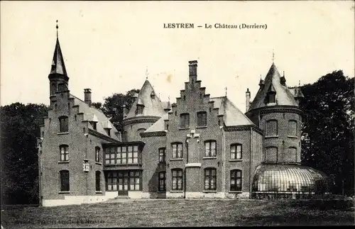Ak Lestrem Pas de Calais, Le Chateau