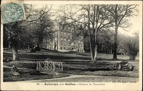 Ak Aubevoye Eure, Chateau de Tournebut