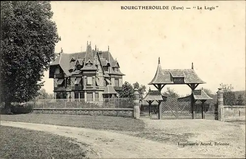 Ak Bourgtheroulde Eure, Le Logis