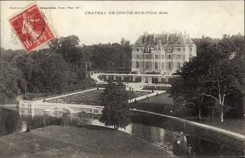 Ak Condé sur Iton Eure, Le Chateau