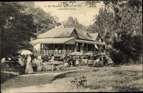 Ak Le Vésinet Yvelines, Casino des Ibis, Aperitif Concert
