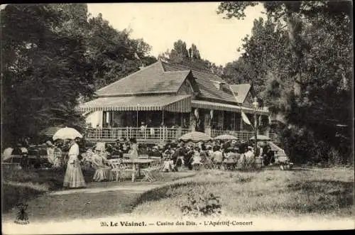 Ak Le Vésinet Yvelines, Casino des Ibis, Aperitif Concert