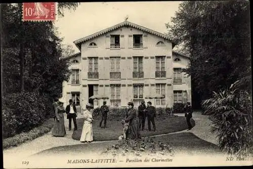 Ak Maisons Laffitte Yvelines, Pavillon des Charmettes