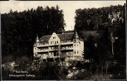 Ak Bad Berka in Thüringen, Erholungsheim Rodberg