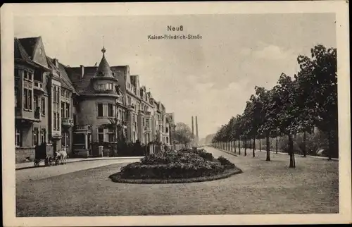 Ak Neuss am Rhein, Kaiser Friedrich Straße