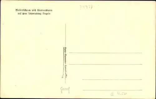 Ak Scheersberg Quern, Wallrothhaus, Bismarckturm