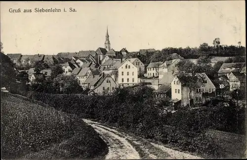 Ak Siebenlehn Großschirma im Kreis Mittelsachsen, Panorama