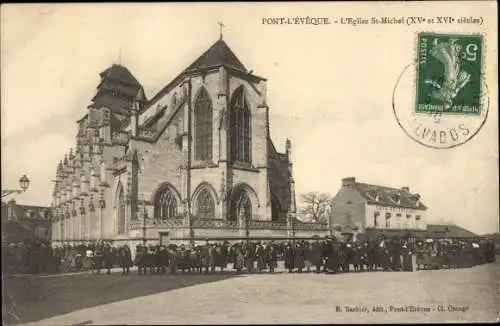 Ak Pont l Eveque Calvados, L'Eglise Saint Michel