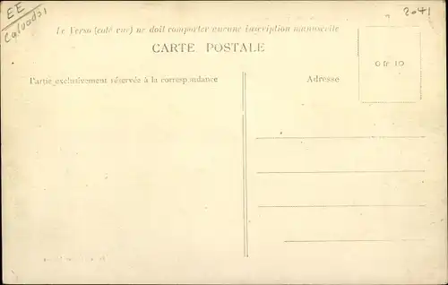 Ak Rumesnil Calvados, l'Ecole, vue générale