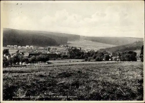 Ak Neuhaus im Solling Holzminden Niedersachsen, Höhenluftkurort, Panorama