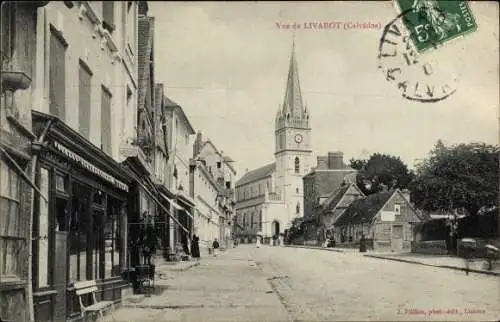 Ak Livarot Calvados, Straßenpartie