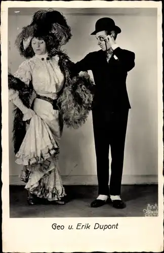 Ak Geo und Erik Dupont, Komiker