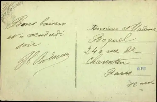 Ak Luc sur Mer Calvados, Rue de la Mer