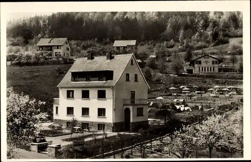 Ak Bad Orb in Hessen, Haus Birkenruh, Inhaber H. Söllner, Birkenallee 2