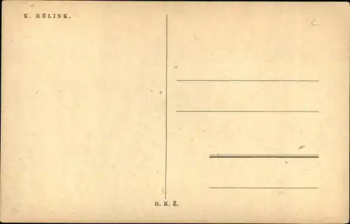 Künstler Ak Relink, K., Knize Mnata, Herzog mit Schild und Zepter